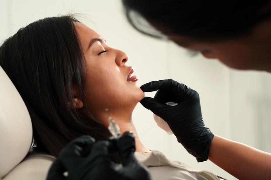 Injectable treatment to the chin